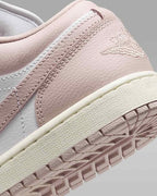 Nike WMNS Air Jordan 1 Low "White/Sail/Pink Oxford" DC0774-162 [US 5-12]