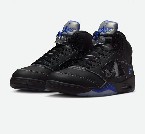 Awake NY × Nike Air Jordan 5 "Black" DV4982-004 Men's Shoes Sneakers
