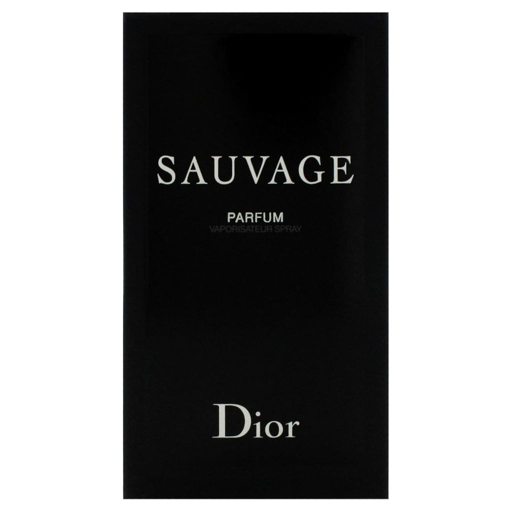 Dior Sauvage Parfum Spray for Men 2.0 Ounces, clear
