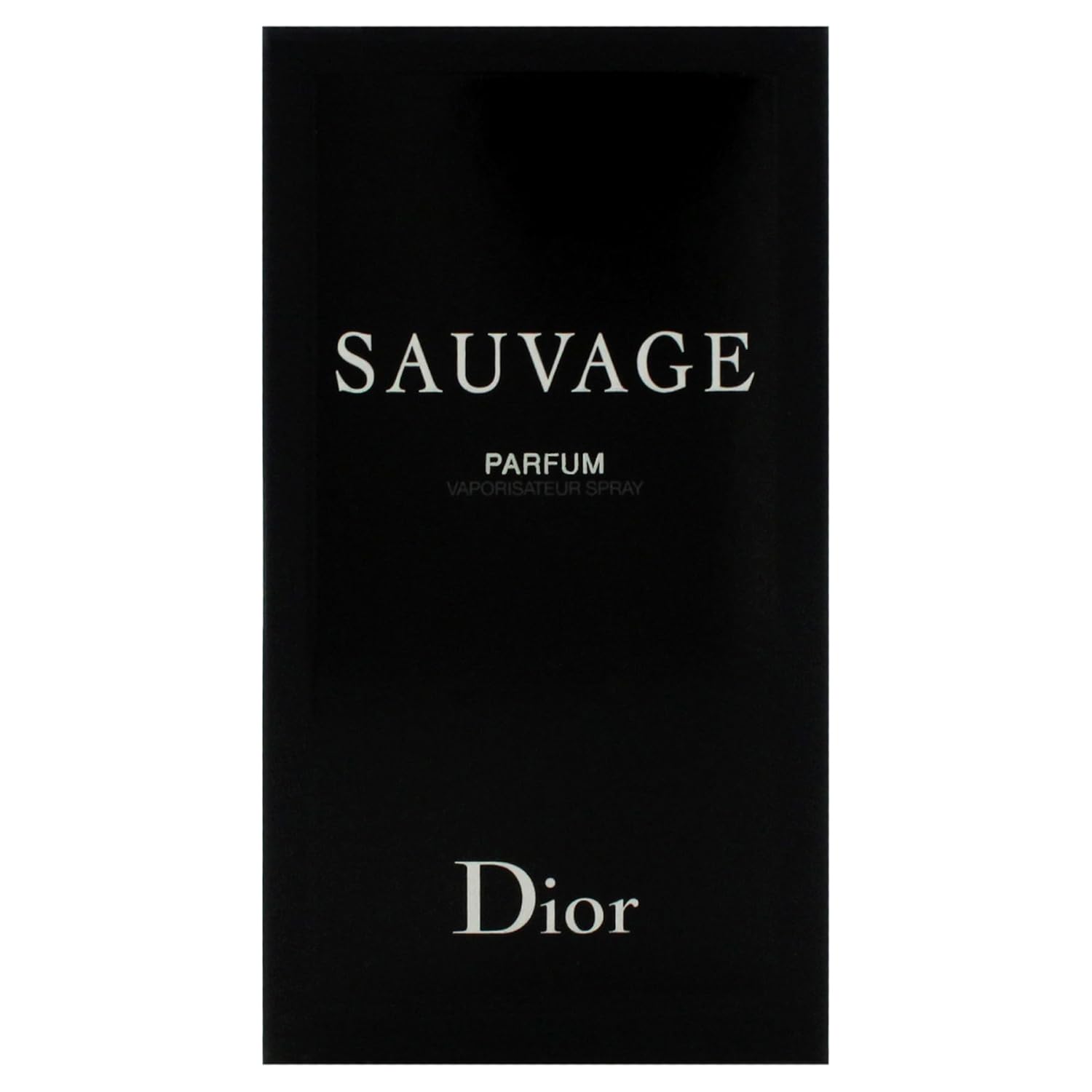 Dior Sauvage Parfum Spray for Men 2.0 Ounces, clear