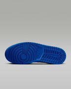 Nike Air Jordan 1 Low "Black/Game Royal/Metallic Platinum" 553558-007 US7-14