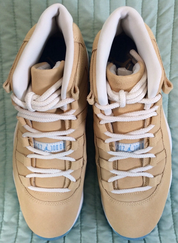 Air Jordan 11 Retro “H-Town” Yellow Ice Men’s Sneakers – Ready to Ship, Fast Ha