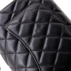 Chanel, Classic Single Flap Bag Quilted Lambskin Mini, Black