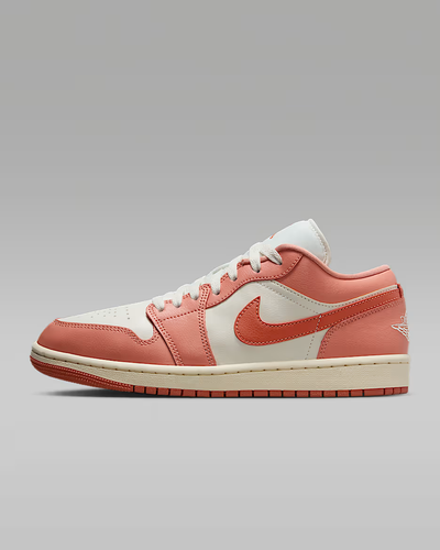 Nike WMNS Air Jordan 1 Low "Sail/Light Madderroot/Pale Ivory" DC0774-180