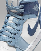 Nike WMNS Air Jordan 1 Mid "White/Diffused Blue" BQ6472-140 [US 5.5-12]