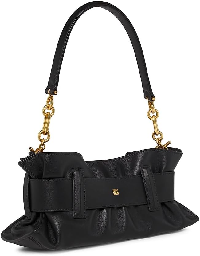 Balmain, Mini Anthem Leather Top Handle Bag, Noir