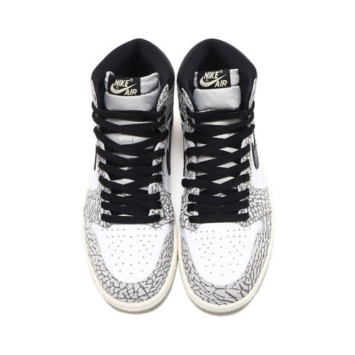 Nike Air Jordan 1 High OG "White Cement/Safari" DZ5485-052 Men's [US 7-13]