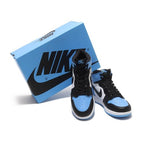 Nike GS Air Jordan 1 Retro High OG FD1437-400 University Blue UNC Toe [US 3.5-7]