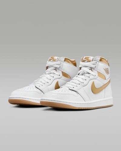 Nike WMNS Air Jordan 1 Retro High OG "White and Gold" FD2596-107 [US 5-12]