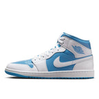 Nike Air Jordan 1 Mid "White/Legend Blue" FZ2142-114 Sneakers [US 7-12]