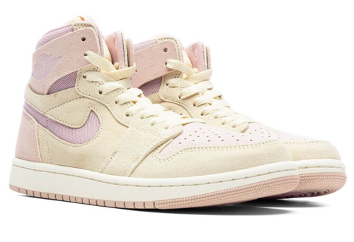 Nike Air Jordan 1 Zoom Air CMFT 2 Muslin Plum Chalk DV1305-100 Women's Size