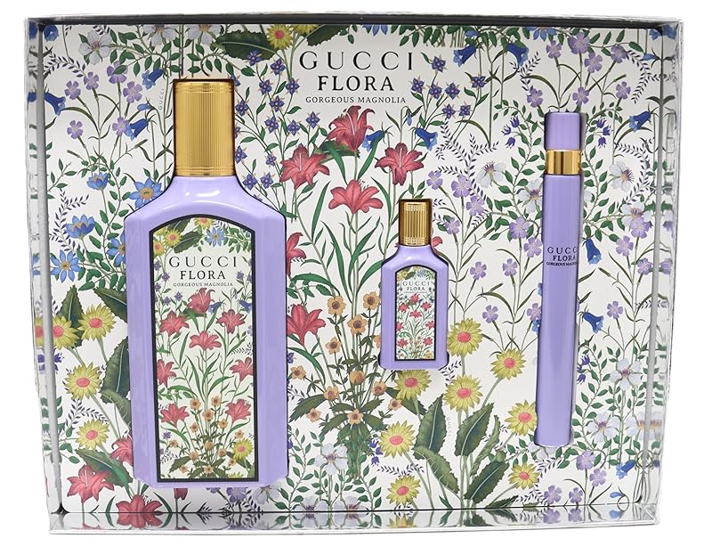 Gucci Flora Gorgeous Magnolia by Gucci for Women 0.33 oz Eau de Parfum Spray
