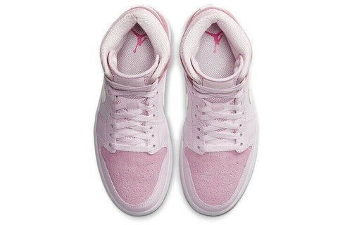 Nike WMNS Air Jordan 1 Mid Digital "Pink/White-Pink Form-Sail" CW5379-600