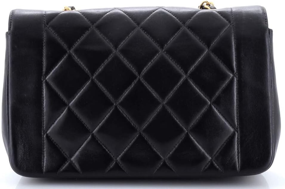 Chanel, Vintage Diana Flap Bag Quilted Lambskin Small, Black