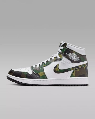 Nike Air Jordan 1 High Golf "Camo/White" DQ0660-300 Men's Sneakers [US 7-12]