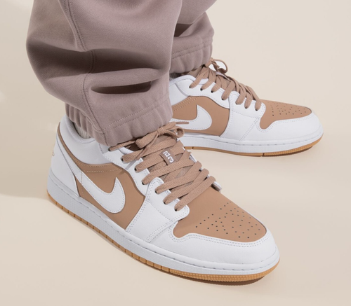 Nike Air Jordan 1 Low Gum White DN6999-100 Men's Size