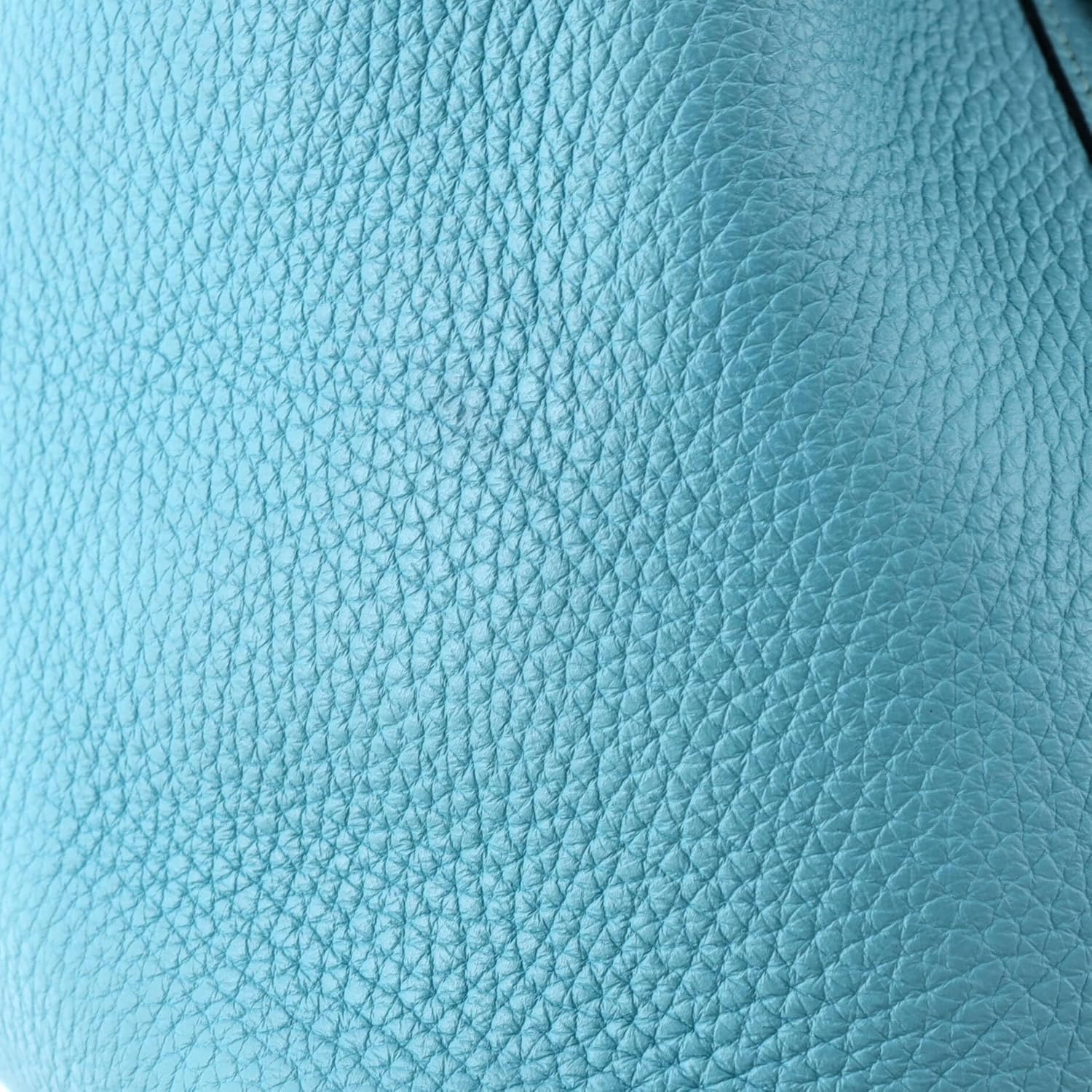 Hermès, Picotin Lock Bag Clemence PM,Bleu Atoll