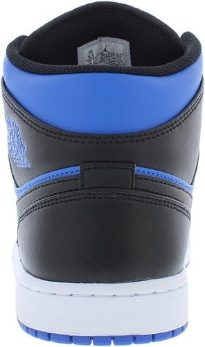 Nike DQ8426-042 Air Jordan 1 Mid Black White Royal Blue Men's US 7-13 Authentic