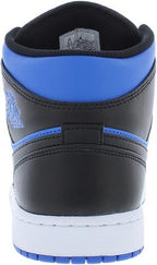 Nike DQ8426-042 Air Jordan 1 Mid Black White Royal Blue Men's US 7-13 Authentic