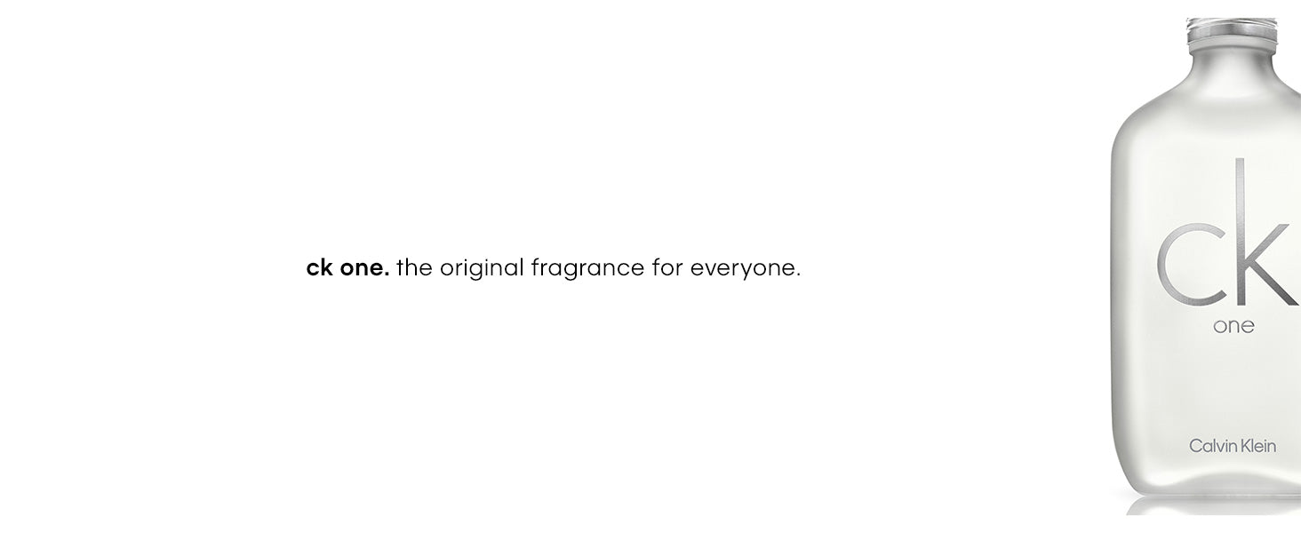Calvin Klein CK One Eau de Toilette – Citrus Unisex Fragrance – With Notes of Green Tea, Bergamot, Cardamom, Violet & Amber – Luxury Unisex Perfumes – Long Lasting Fragrance