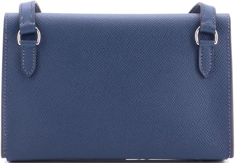 Hermès, Hermesnap Wallet Bag Epsom,Bleu Tie