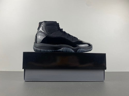 Jordan 11 Retro Black Blue Edition • Gloss Upper • Classic High Style