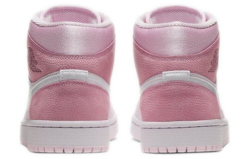Nike WMNS Air Jordan 1 Mid Digital "Pink/White-Pink Form-Sail" CW5379-600