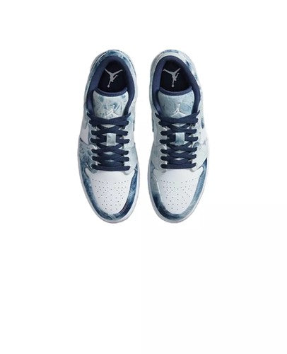 Nike Air Jordan 1 Low "Washed Denim" CZ8455-100 Men's Sneakers [US 7-14]