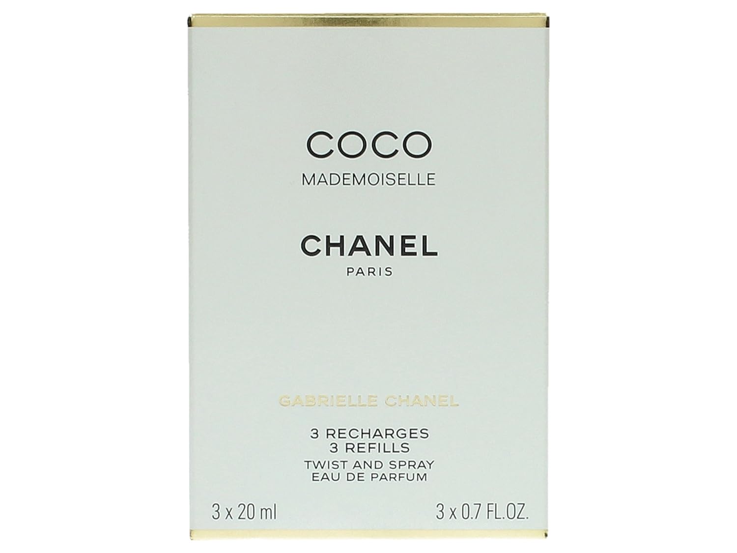 Chanel Chanel Coco Mademoiselle Twist & Spray Eau De Parfum Refill 3x20ml/0.7oz