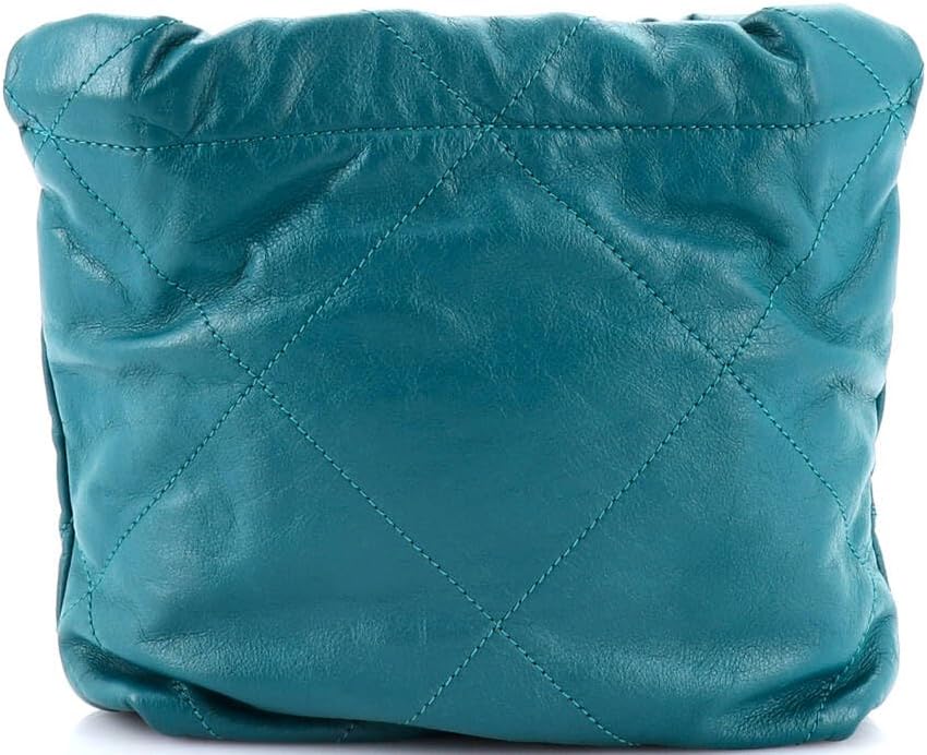 Chanel, 22 Chain Hobo Quilted Calfskin Mini, Green