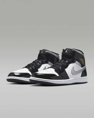 Nike Air Jordan 1 Mid "Black Patent" HV0789-010 Men's Sneakers [US 7-15]