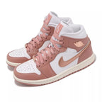 Nike WMNS Air Jordan 1 Mid SE "Red Stardust" FB9892-670 Sneakers [US 5-12]