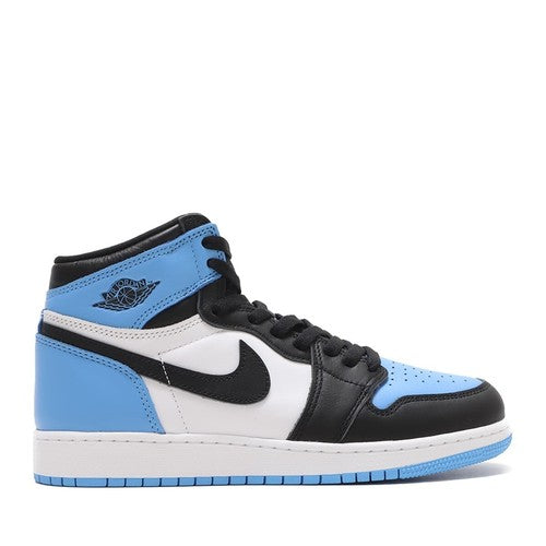 Nike GS Air Jordan 1 Retro High OG FD1437-400 University Blue UNC Toe [US 3.5-7]