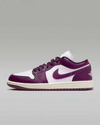 Nike WMNS Air Jordan 1 Low "White/Sail/Bordeaux" DC0774-161 Women's [US5-12]
