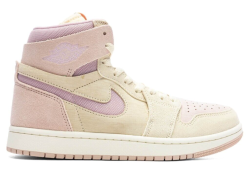 Nike Air Jordan 1 Zoom Air CMFT 2 Muslin Plum Chalk DV1305-100 Women's Size
