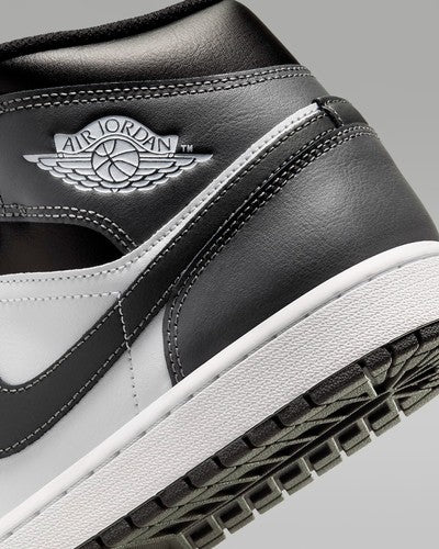 Nike Air Jordan 1 Mid "Black/White/Iron Gray" DQ8426-001 Sneakers [US 7-15]