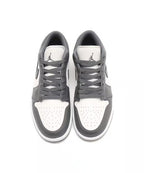 Nike Air Jordan 1 Low "Classic Grey/White" 553558-044 Men's Shoes Sneakers