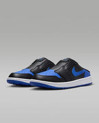Nike Air Jordan 1 Mule Golf "Black/White/Royal" FJ1214-002 Men's  [US 7-12]