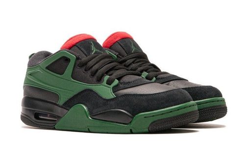 Nike Air Jordan 4 RM Black Gorge Green University Red FQ7939-003 Men's Size