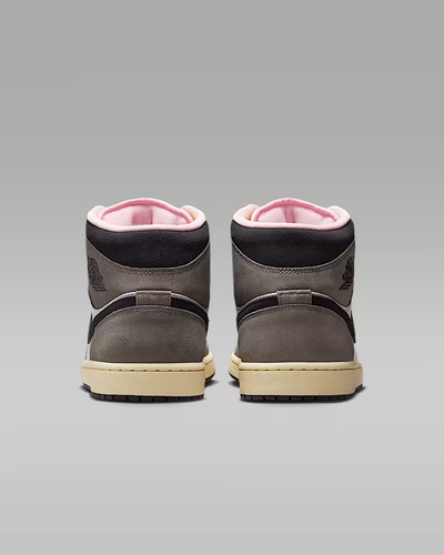 Nike Air Jordan 1 Mid "White/cave stone/dark sulfur" HQ2011-100 Men's Shoes