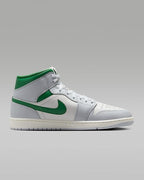 Nike Air Jordan 1 Mid "Summit White/Pine Green" DQ8426-142 Men's [US 7-14]