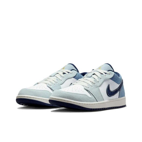 Nike Air Jordan 1 Low "Denim" IH0648-141 Men's Shoes Sneakers Athletic Brand