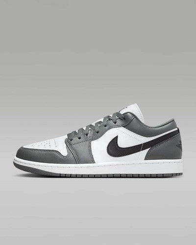 Nike Air Jordan 1 Low "White/Iron Gray/Black" 553558-152 Men's [US 7-15]