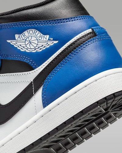 Nike Air Jordan 1 Mid "Game Royal/White/Black" DQ8426-402 Sneakers [US 7-15]