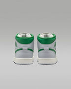 Nike Air Jordan 1 Mid "Summit White/Pine Green" DQ8426-142 Men's [US 7-14]