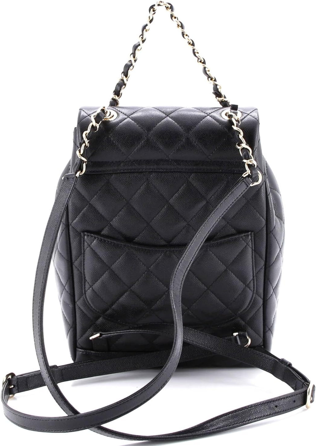 Chanel, Urban Spirit NM Backpack Quilted Caviar Mini, Black