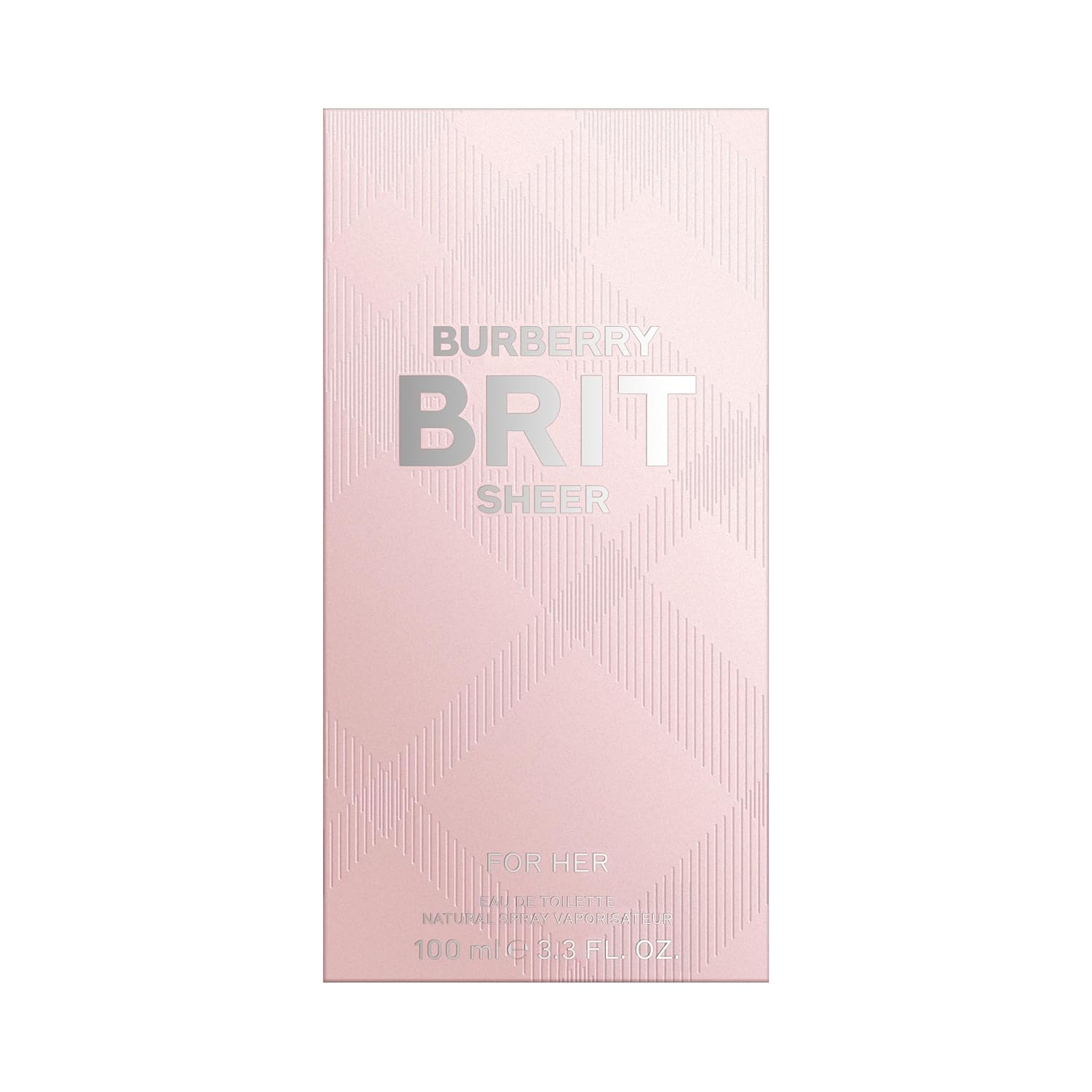 Burberry Brit Sheer Eau de Toilette – Women's Floral Perfume – With Notes of Musk, Black Grape, Pink Peony & White Musk – Long Lasting Fragrance