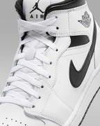 Nike Air Jordan 1 Mid "White/Black" DQ8426-132 Men's Sneakers [US 7-14]