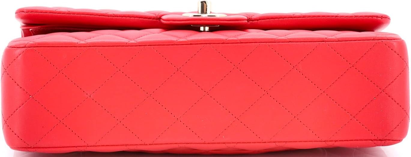 Chanel, Classic Double Flap Bag Quilted Lambskin Medium, Pink