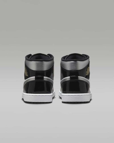 Nike Air Jordan 1 Mid "Black Patent" HV0789-010 Men's Sneakers [US 7-15]